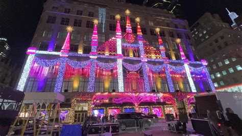 saks and dior light show|Saks Fifth Avenue has canceled its annual holiday light show.